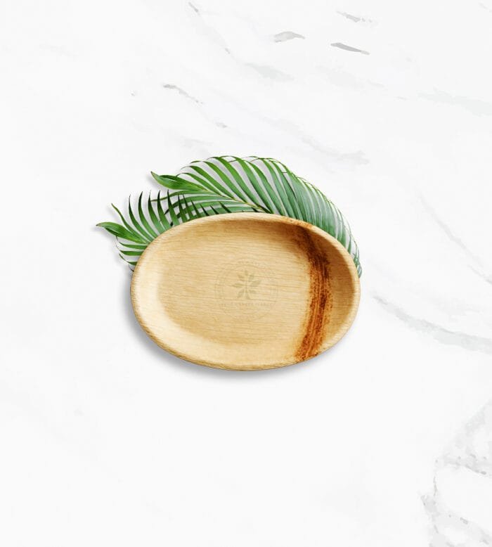 6" Oval Plate