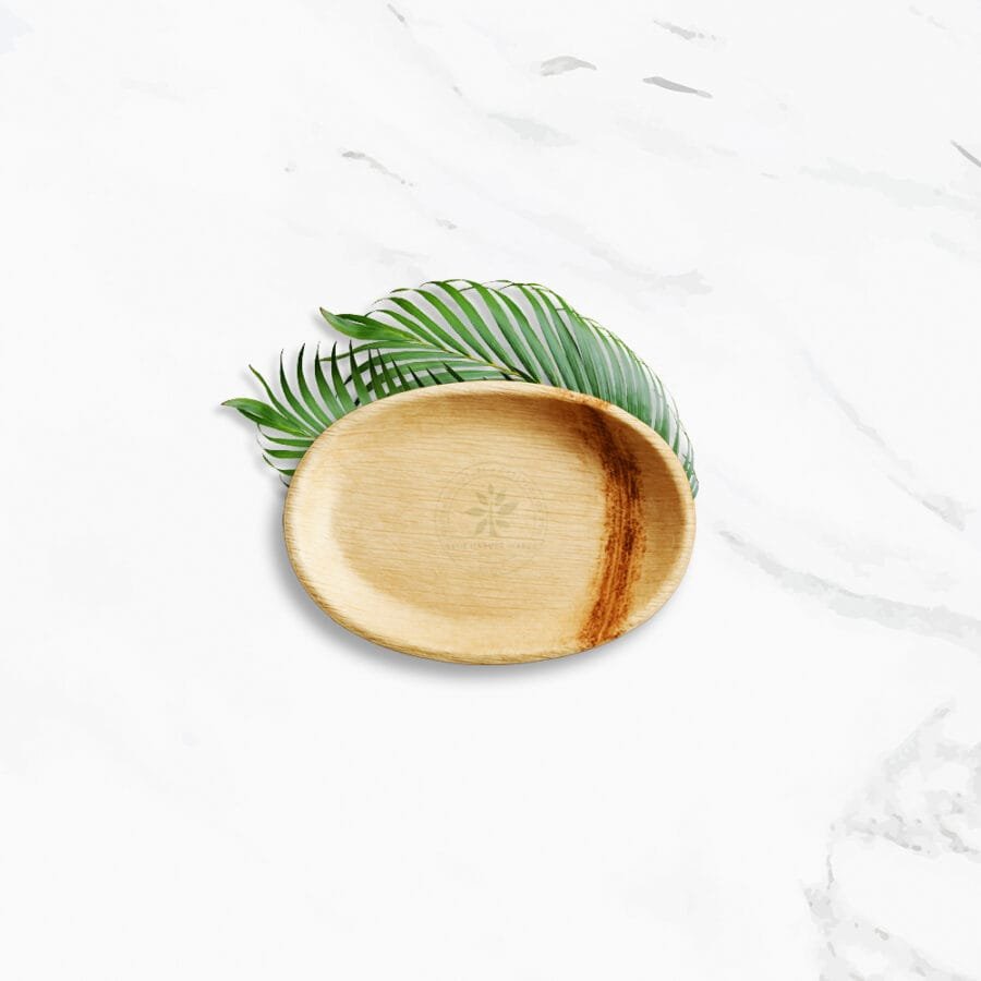6" Oval Plate