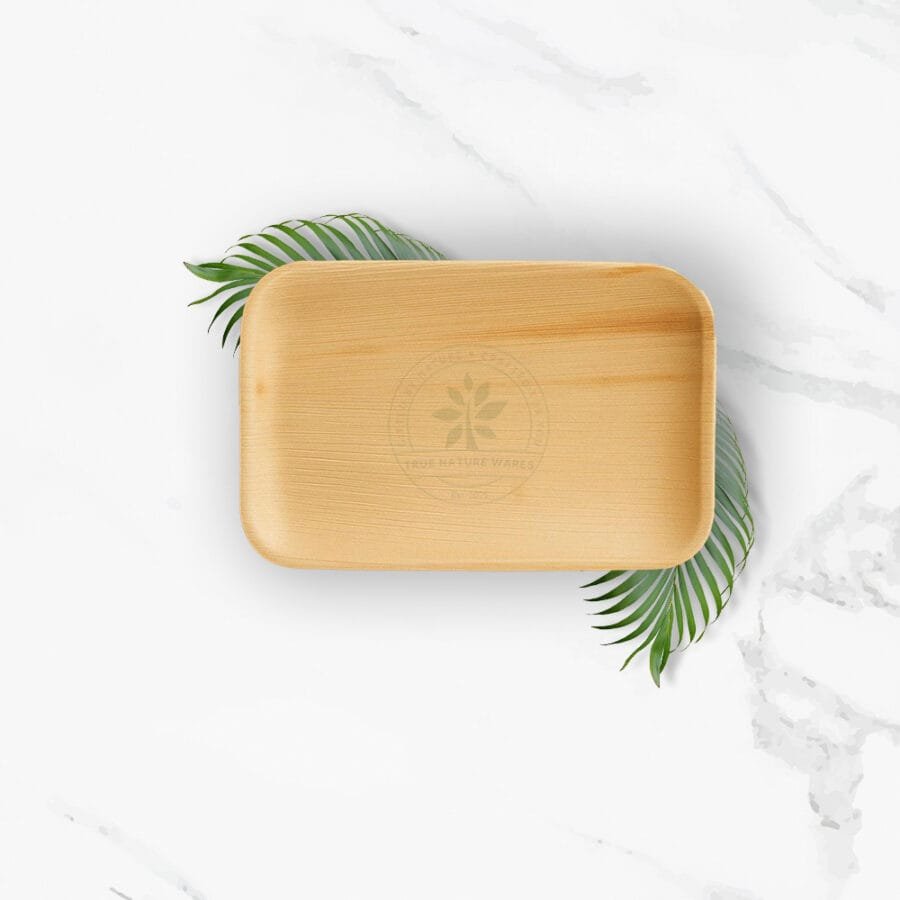 9" Rectangle Plate