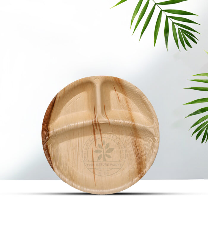 10" Round Plate 3 Partition