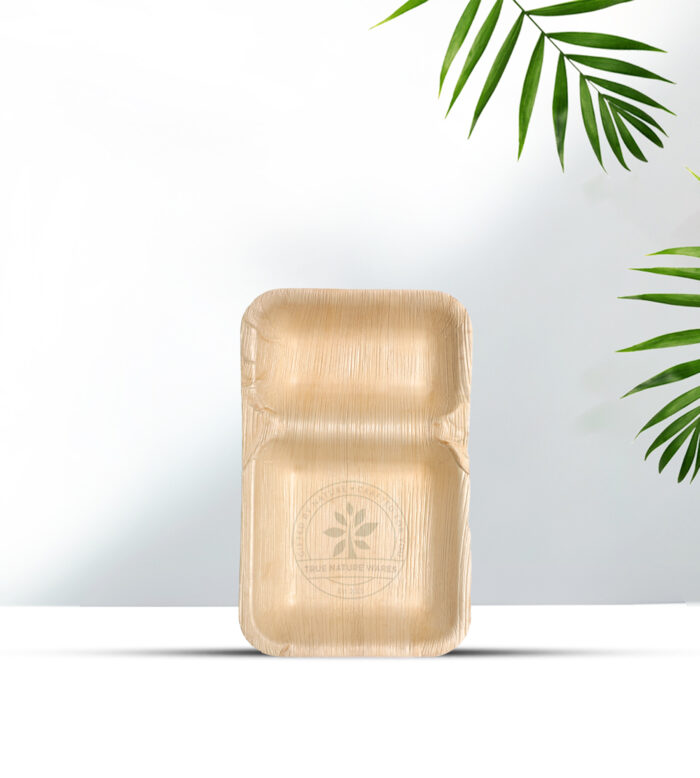 9 x 6 Rectangle Plate 2 Partition