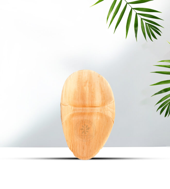 9" Oval Plate 2 Partition