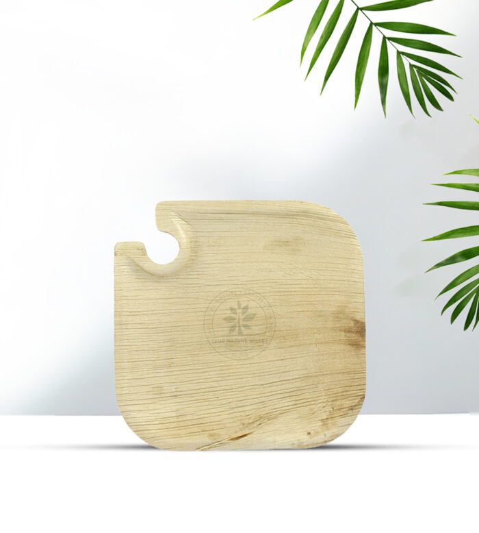 9" Plate with Glass Holder