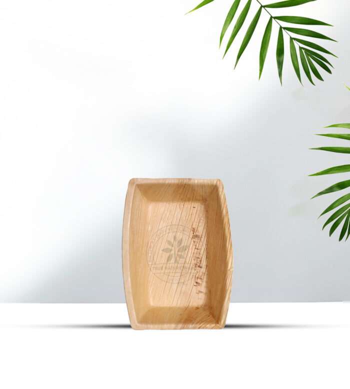 6.5" Rectangle Snack Tray 400 ml